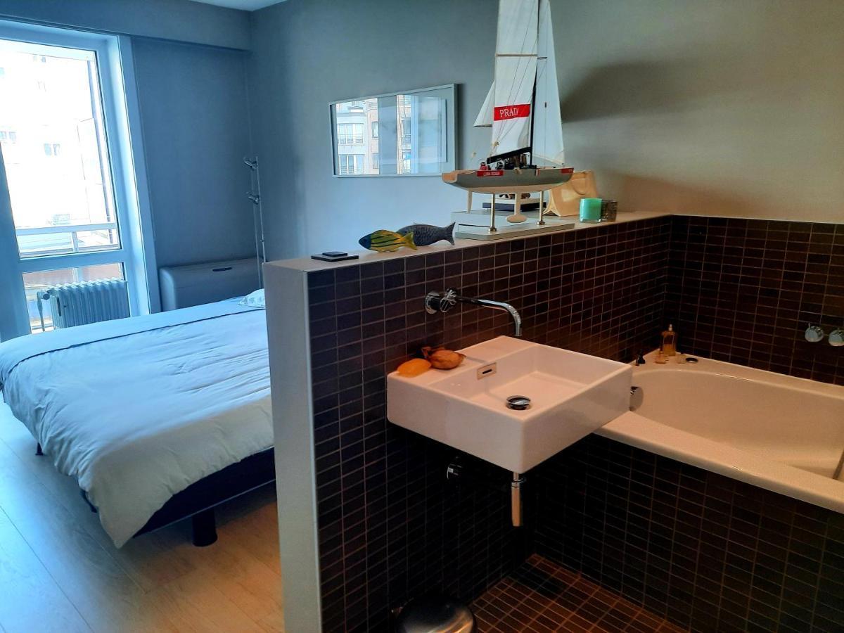 Zeezicht Sibeac Koksijde Apartment Luaran gambar